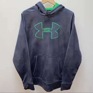 Under Armour cold gear gray hoodie sz Medium